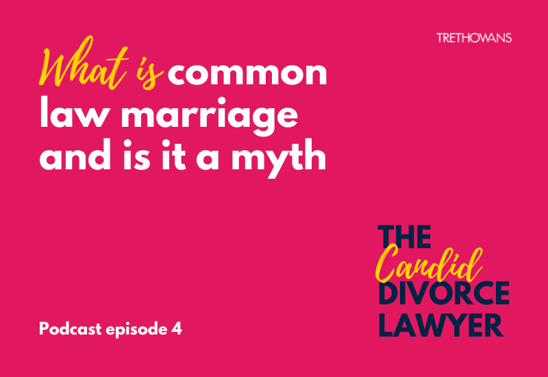 What Is Common Law Marriage And Is It A Myth Trethowans 5847