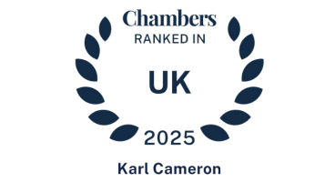 Chambers Ranked 2025 Karl Cameron