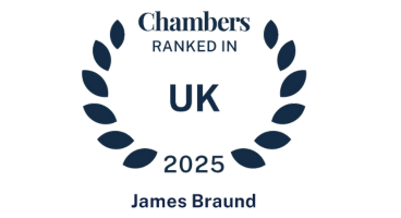 Chambers ranked 2025 James Braund