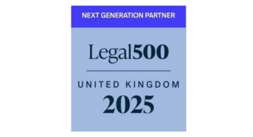 Next Generation Partner Legal500 United Kingdom 2025